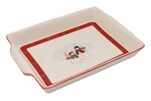 Christmas Stoneware Baking Dish
