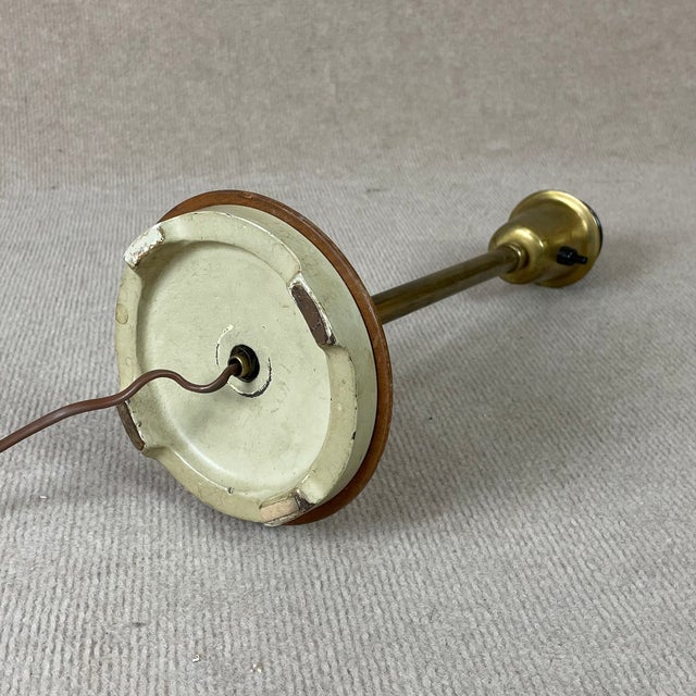 Metal Vintage Table Lamp, Sweden, 1940s For Sale - Image 7 of 9
