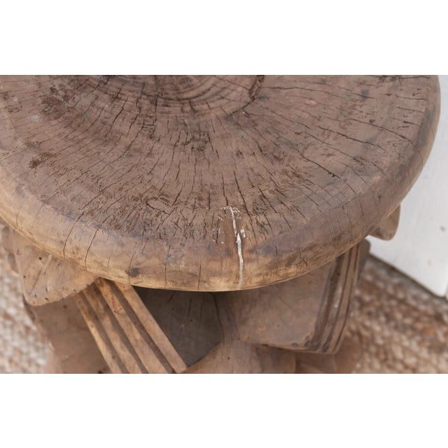 Antique Tall Spider African Stool For Sale - Image 9 of 11