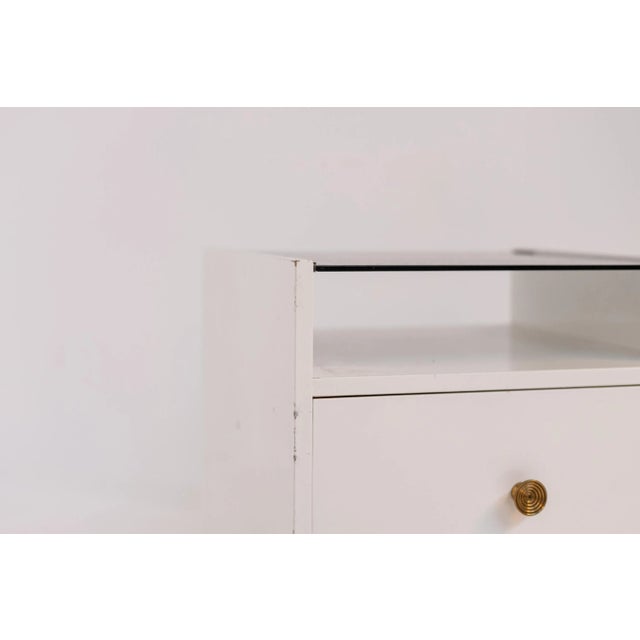 White Nightstands by Carlo De Carli for Luigi Sormani, 1960, Set of 2, in Very Good conditions. Designed 1960 to 1969 I...
