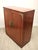 1960s 1960s George Zee Teak and Brass Flip-Top Cocktail Bar Cabinet For Sale - Image 5 of 16