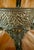 Victorian Mid 20th Century Amber Slag Glass Scalloped Pendant Lamp Shade For Sale - Image 3 of 10