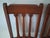 Set of 4 Original Arts and Crafts Oak Dining Chairs - Timeless Craftsmanship. For Sale In Orlando - Image 6 of 12