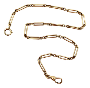 Art Deco 12k Gold-Filled Pocket Watch Chain