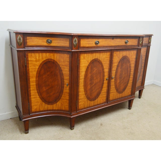 Traditional Ethan Allen Sideboard For Sale - Image 3 of 9
