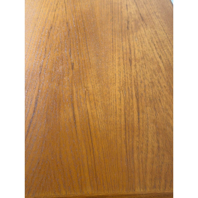VSM Rectangular Side Tables Set of 2 Solid Teak Danish Mid-Century Modern 1960s For Sale - Image 12 of 12