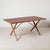 Mid-Century Modern AT-303 Sawhorse Dining Table by Hans Wegner for Andreas Tuck, 1960s For Sale - Image 3 of 10