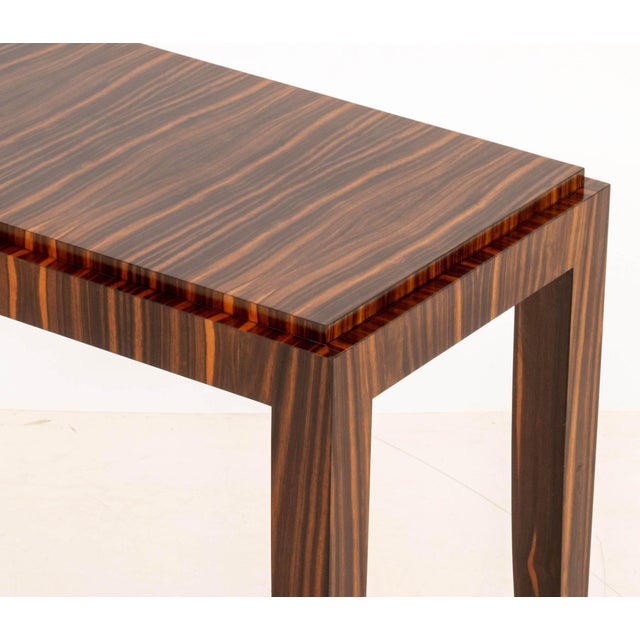 Brown Todd Hase "Gene" Macassar Console Table For Sale - Image 8 of 11