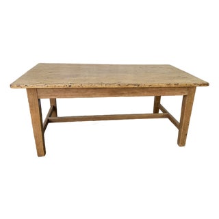 19th Century Pine Coffee Table For Sale
