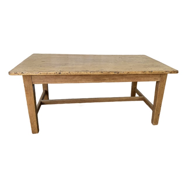 19th Century Pine Coffee Table For Sale