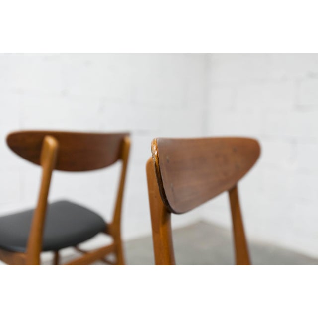 Set of 4 model 210 chairs from Farstrup Mobler, a Danish company. Chair from the 1960s in near new condition. Nothing to...