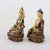 1920s Two Bronze Buddhas: Medicine Buddha & Aparmita Buddha of Infinite Life C1920 For Sale - Image 5 of 9