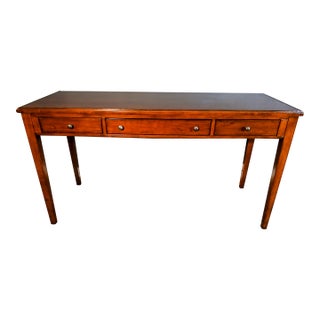 Bassett 3-Drawer Hepplewhite Writing Desk For Sale