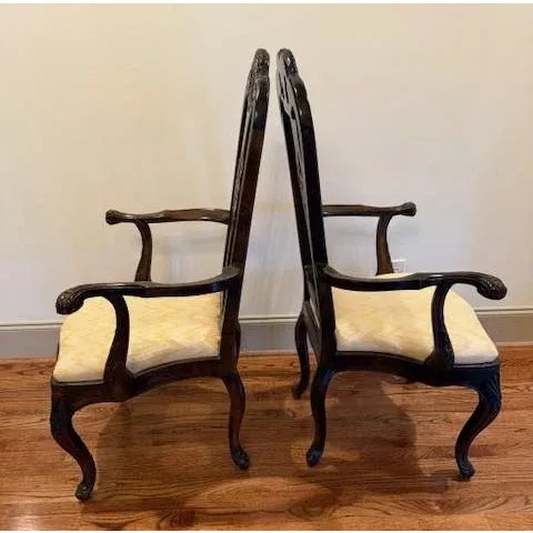 1980s 1980s Italian Rococo Style Dining Chairs - Set of 6 For Sale - Image 5 of 18