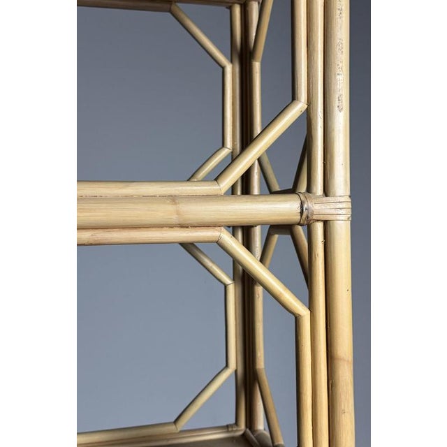 Vintage Bamboo Bookcase, France 1980 For Sale - Image 14 of 18