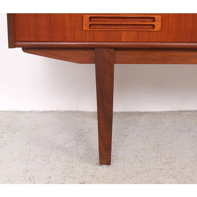 Danish Teak Highboard with Bar Section, 1960s For Sale - Image 13 of 16