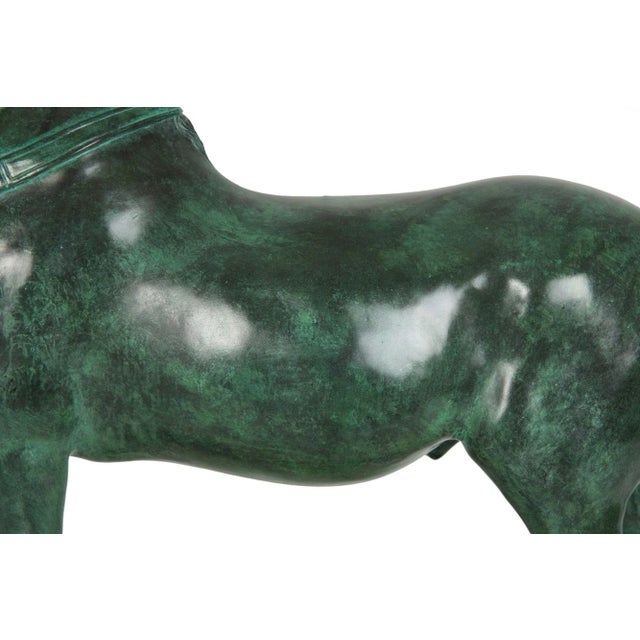 The Herculaneum Quadriga Horse "Cavallo Mazzocchi" After Antiquity For Sale - Image 12 of 18