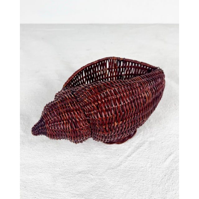 Vintage Wicker Shell For Sale In Tampa - Image 6 of 7