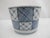 Japanese Edo Blue & White Patchwork Soba Choko Noodle Bowl or Tea Cup Set of 3 For Sale - Image 4 of 8