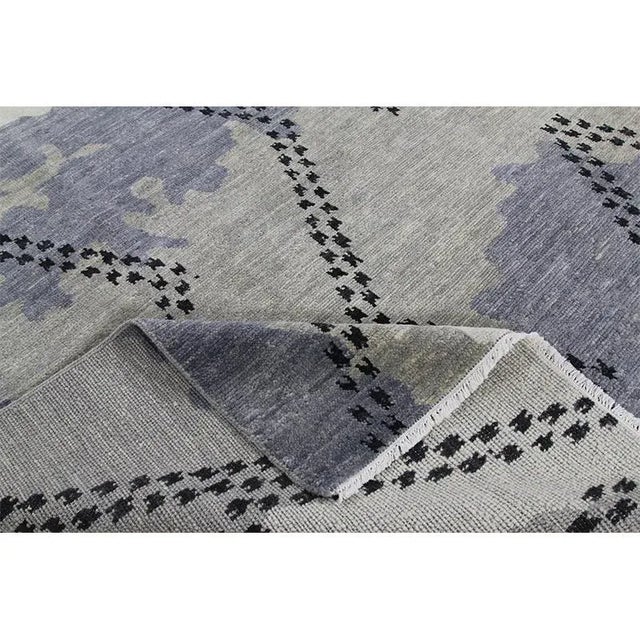 1990s Modern Abstract Area Rug | Chairish