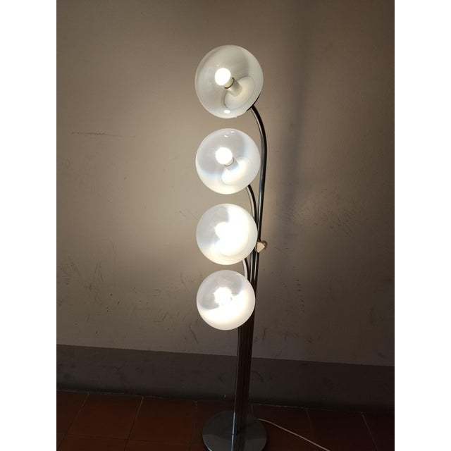 Murano Glass Floor Lamp attributed to Goffredo Reggiani, 1960s For Sale - Image 15 of 18