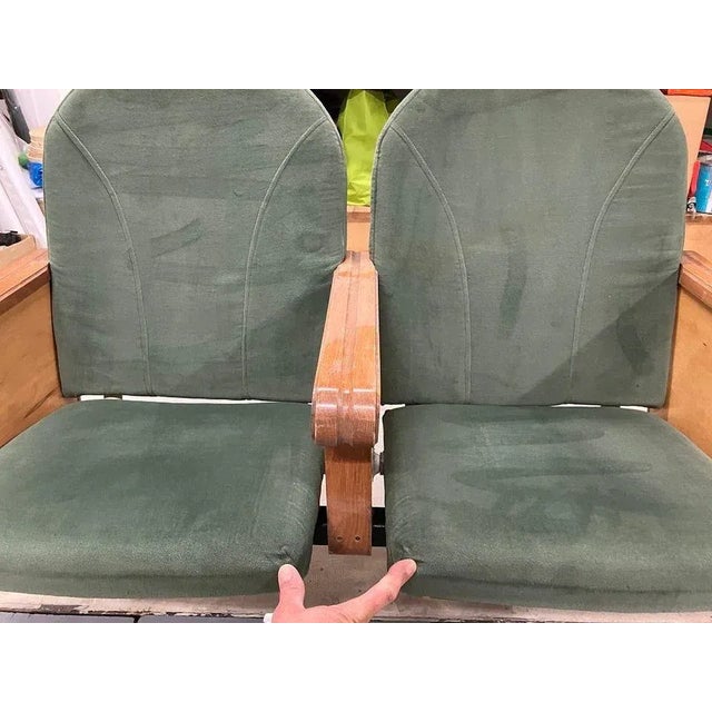 Mid-Century Modern Double Cinema Seater, 1970s For Sale - Image 3 of 9