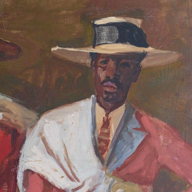 George-André Klein, Figurative Composition, 1937, Oil on Canvas For Sale - Image 10 of 13