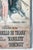 Wood Historic Hand-Painted Manolete's Final Bullfight Sign, 1947 For Sale - Image 7 of 10