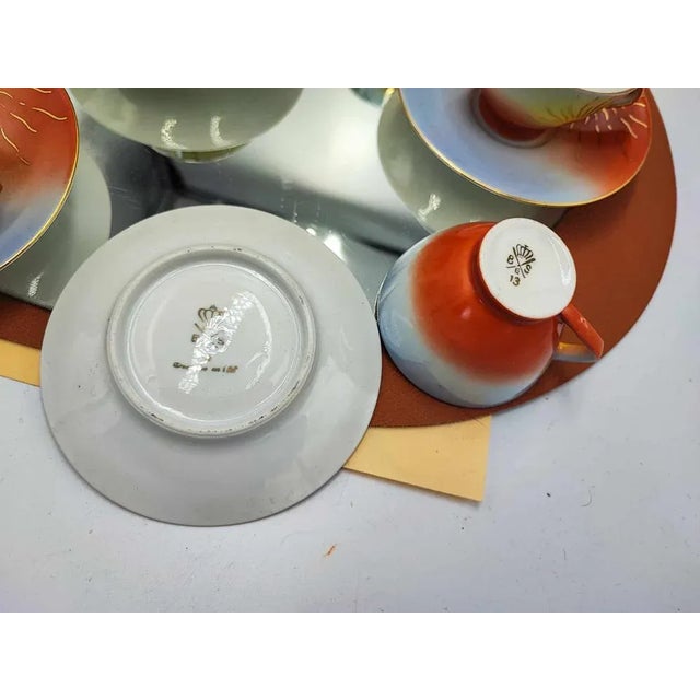 Ivory Mid-Century Coffee Service from Brenner & Schmidt, 1950s, Set of 15 For Sale - Image 8 of 11