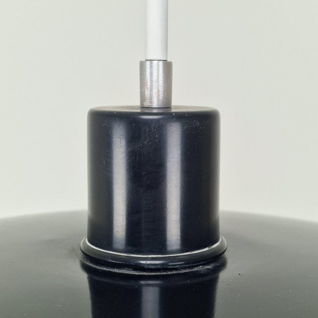 Mid-Century Zonneserie Three-Light Pendant attributed to H. Busquet for Hala Zeist, 1950s For Sale - Image 11 of 16