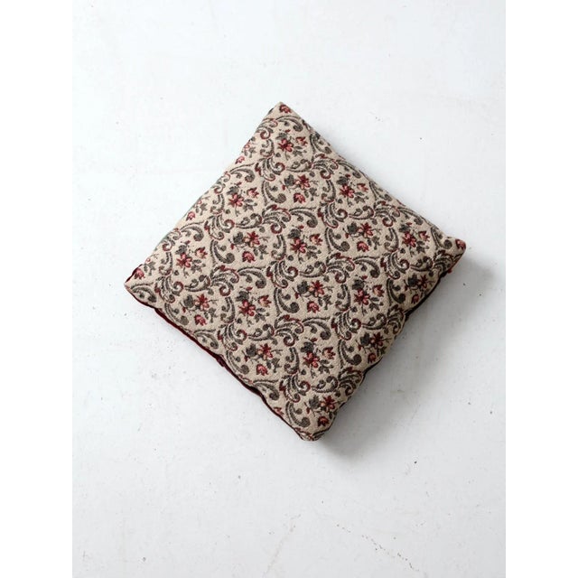 Antique Crazy Quilt Throw Pillow Chairish