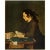 Paper 1956 Jean Baptiste Simeon Chardin "The House of Cards", Vintage Full-Color Print For Sale - Image 7 of 8
