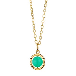 Cosmic Swivel Charm Pendants Chrysoprase For Sale