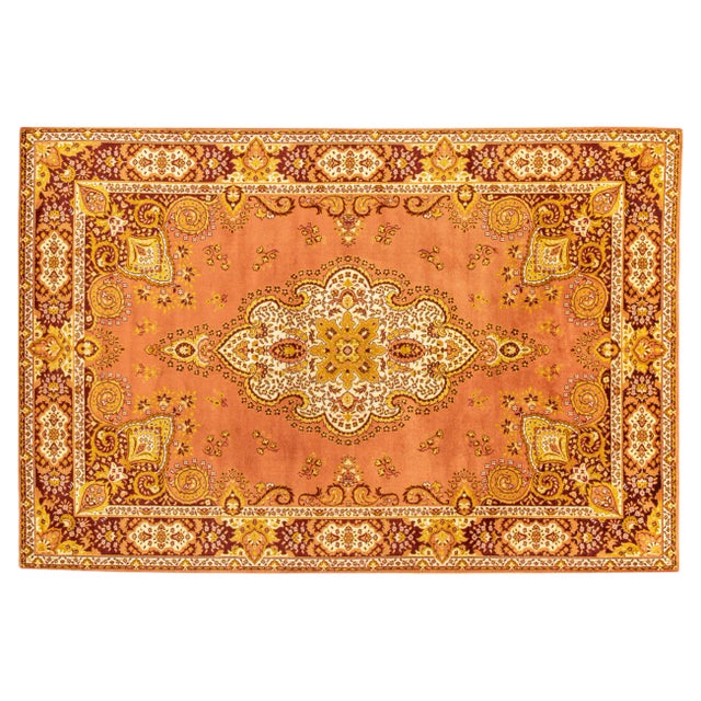 Mid-Century Modern Wool Rug, 1960s For Sale