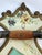 Late 1800s Steer Horn Plaque With Hand Painted Flowers For Sale - Image 4 of 7