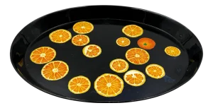 Mid-Century Oranges Tray, Italy, 1955