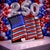Modern Waving American Flag Ekkolight 37.5"L For Sale - Image 3 of 4