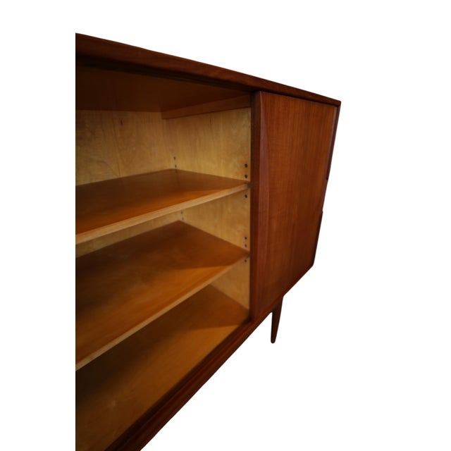 Danish Sideboard in Teak with Sliding Doors, 1960s For Sale - Image 11 of 16