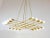 Austrian Brass Chandelier from Rupert Nikoll, 1950s For Sale - Image 10 of 11