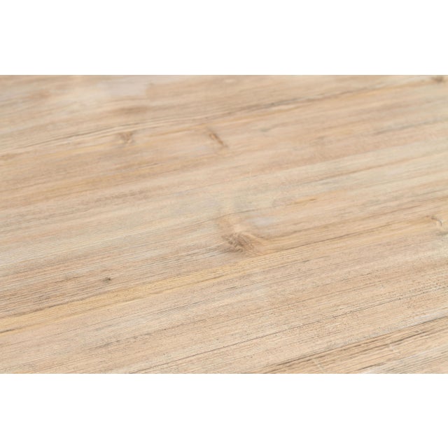 The Roussillon, 84" Reclaimed Wood Tavern Table For Sale - Image 9 of 12