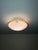 Modern 1990 Murano Wall-Ceiling Lamp White-Amber For Sale In New York - Image 6 of 12