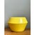 Vintage Yellow Geometric Ceramic Planter For Sale - Image 10 of 12
