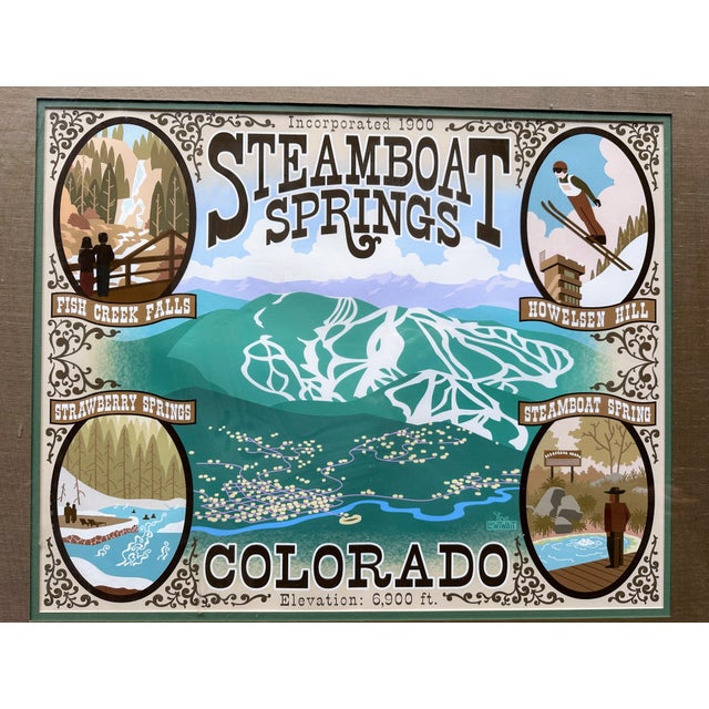 2000 - 2009 Steamboat Springs Framed Print by Steve Lowtwait For Sale - Image 5 of 12