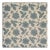 Sample - Schumacher Moon Garden Embroidery Fabric in Blue For Sale