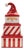 Ceramic Stacking Santa Character (Set of 3) For Sale