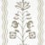 Contemporary Sample - Schumacher x Marie-Anne Oudejans Delft Waves Wallpaper in Neutral For Sale - Image 3 of 4