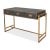 Modern Shagreen Embossed Leather Desk For Sale - Image 13 of 13