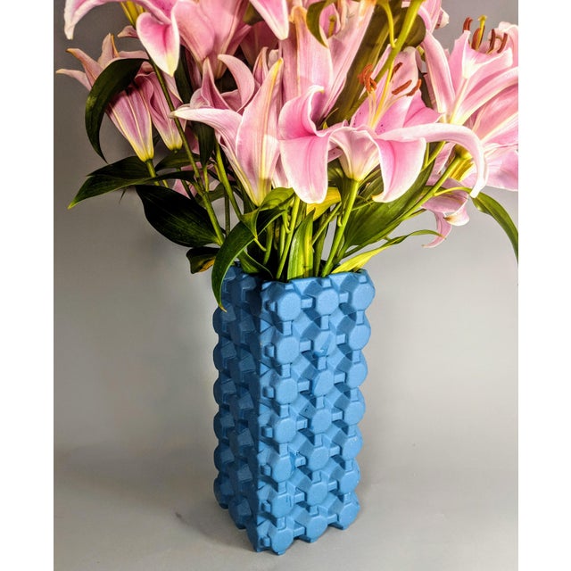 Tom Dixon Grid Vase For Sale - Image 10 of 13
