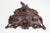 19th Century Swiss Black Forest Jewelry Box in Openly Carved Walnut, 1880 For Sale - Image 3 of 15