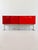 Df2000 sideboard by raymond loewy – iconic french design – red plastic doors – 1970s rare and iconic df2000 sideboard...